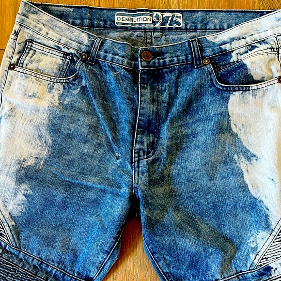 Demolition 1975 Deconstructed Jeans size 38! Never worn.  EUC - Picture 2 of 8